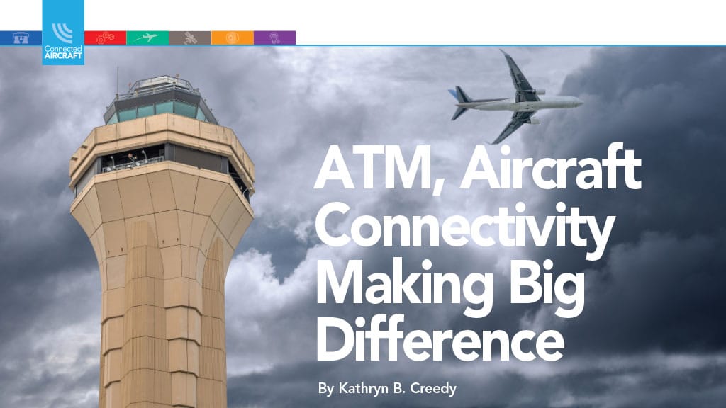 ATM, Aircraft Connectivity Making Big Difference