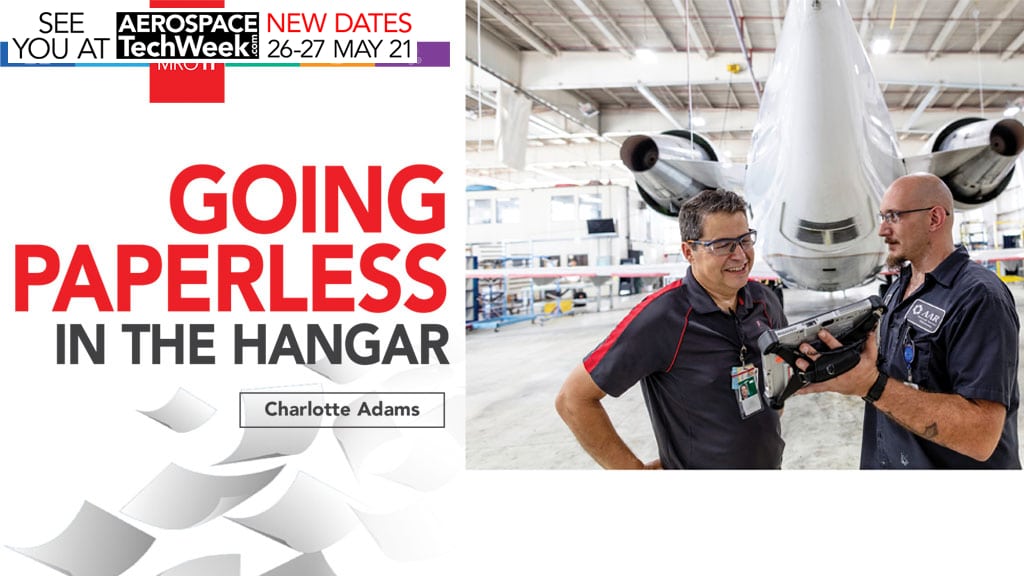Going Paperless in the Hangar by Charlotte Adams