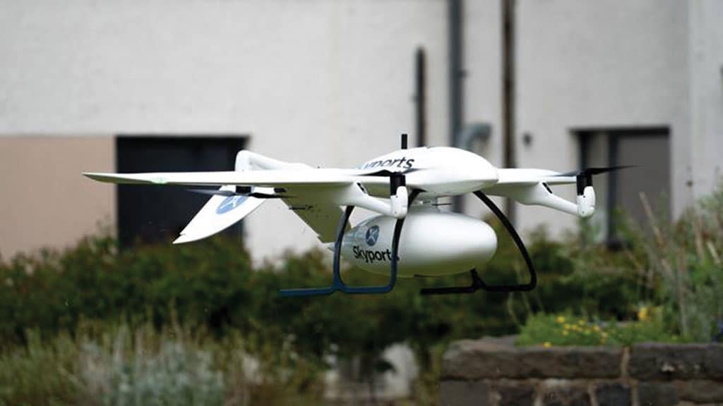 Skyports, Vodafone and Deloitte Collab on Drone Deliveries for NHS in Scotland