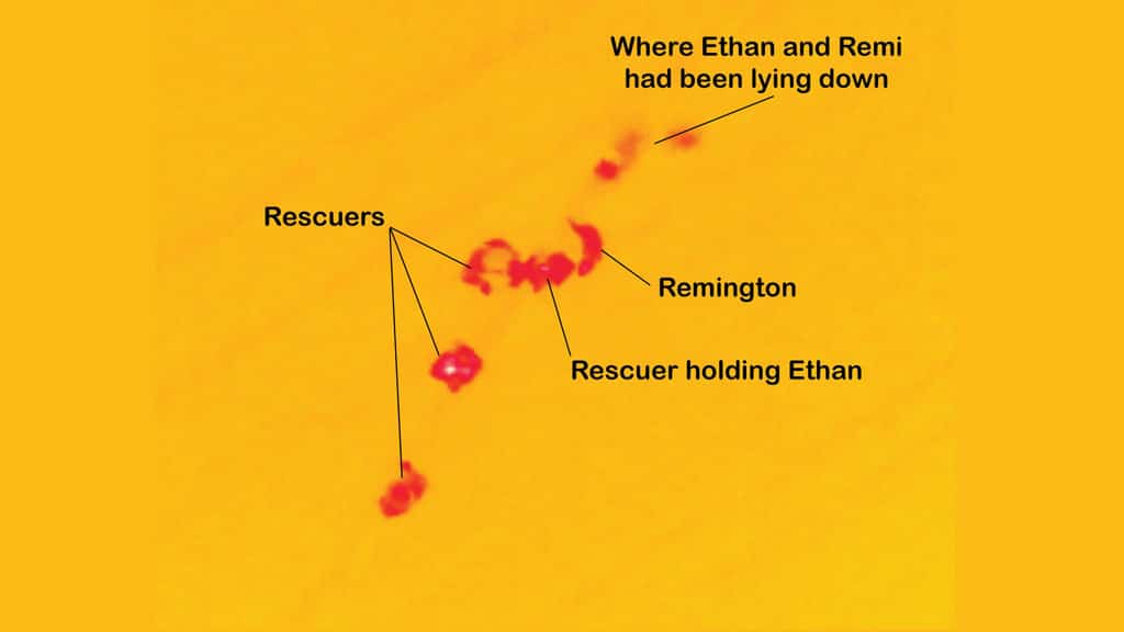 Missing Child Found with Thermal Drone Camera